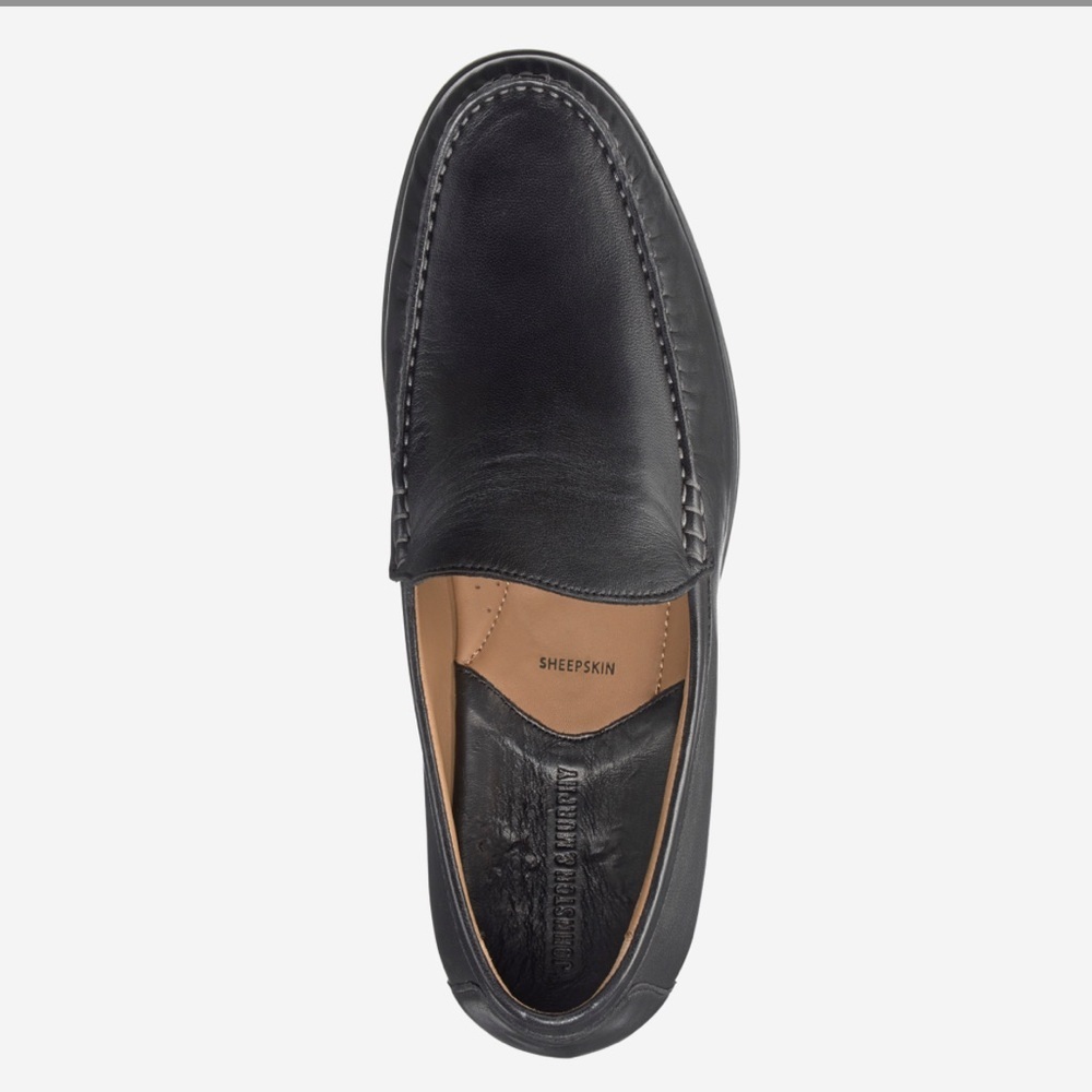 Johnston & Murphy Cresswell Venetian Sheepskin Leather Loafers size 8M